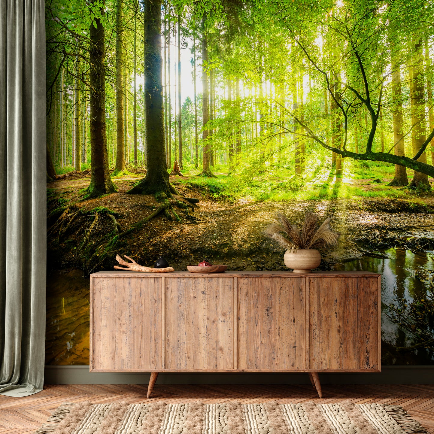 LUMASOUL Fototapeta Flizelina Rozmiar 100x70 Motyw Natura