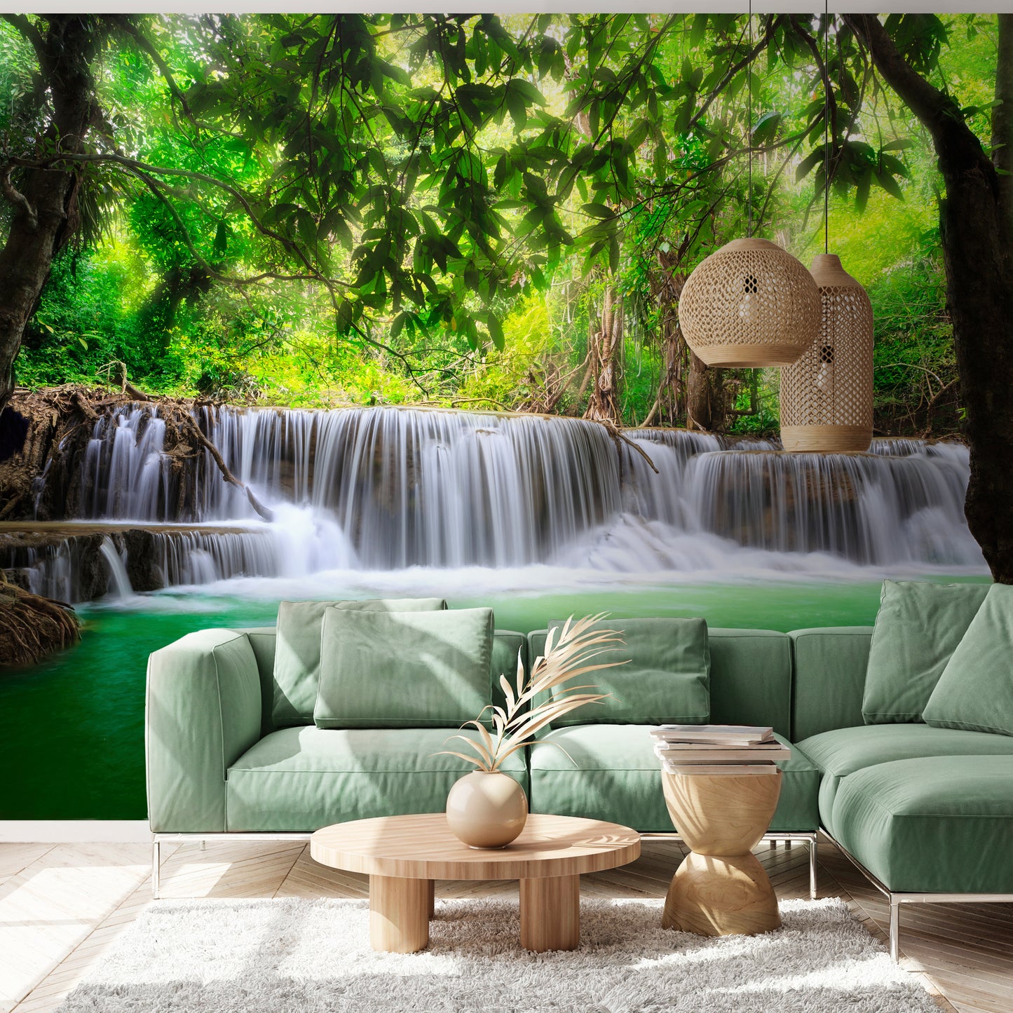 LUMASOUL Fototapeta Flizelina Rozmiar 100x70 Motyw Natura