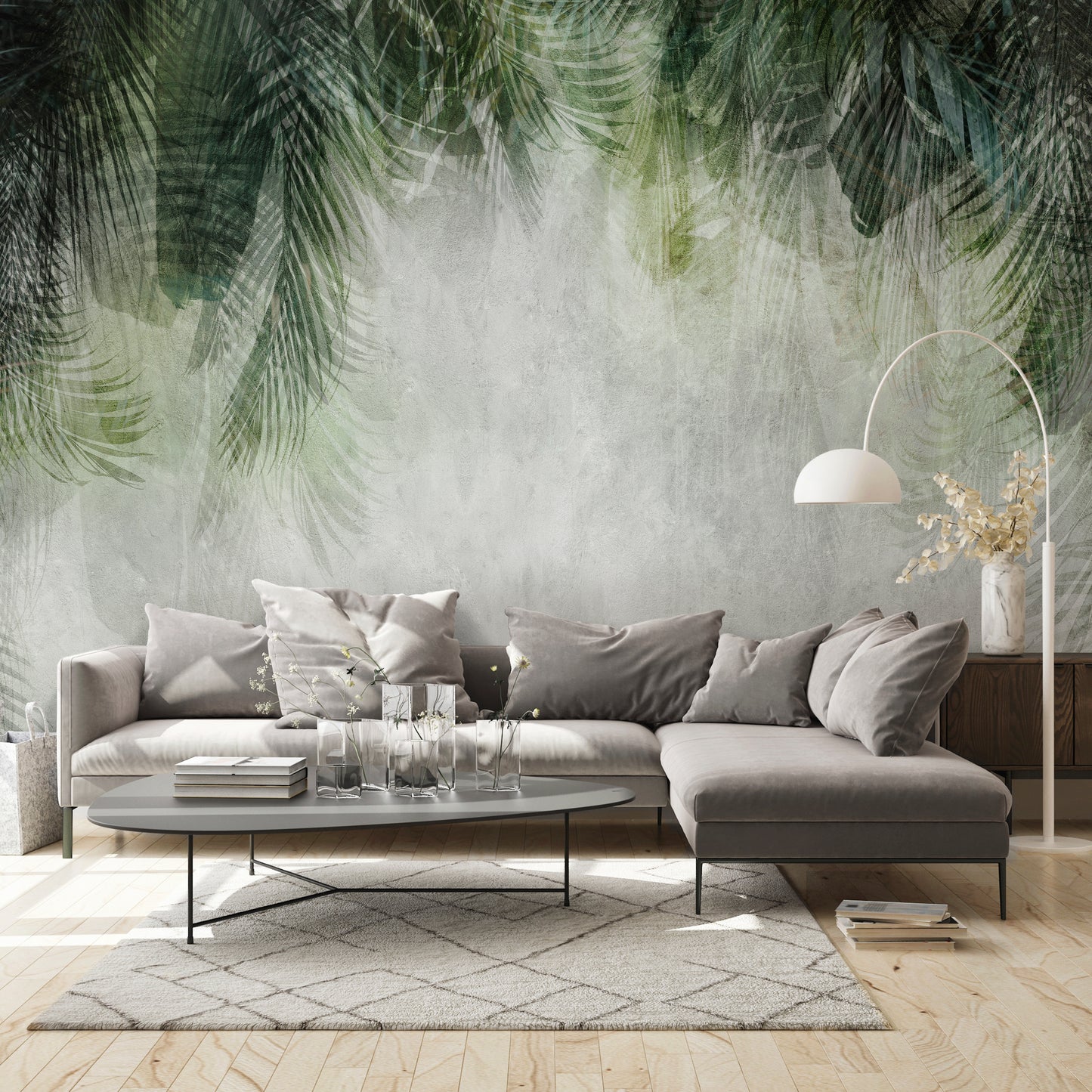 LUMASOUL Premium Non-woven Wallpaper Size 100x70 NATURE Theme