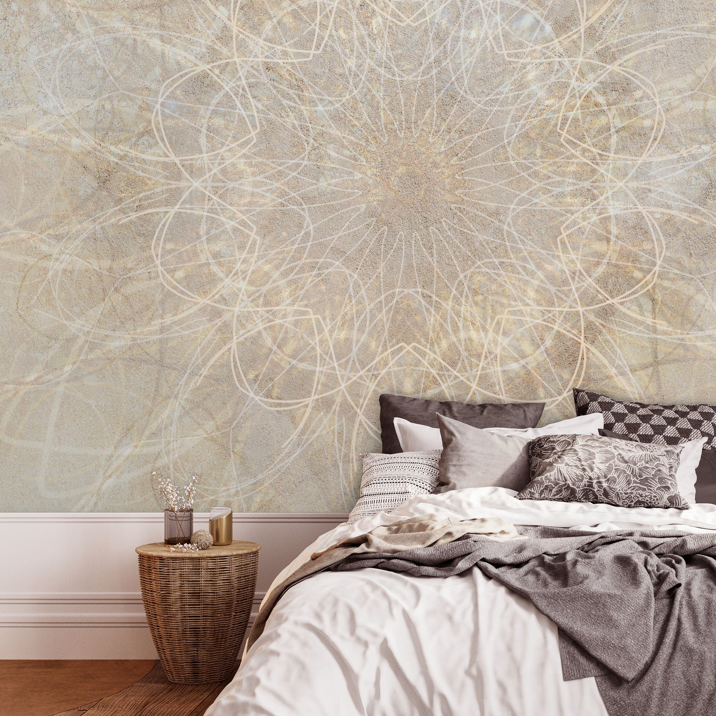 LUMASOUL Fototapeta 100x70 Tła i desenie Hinduski-Boho