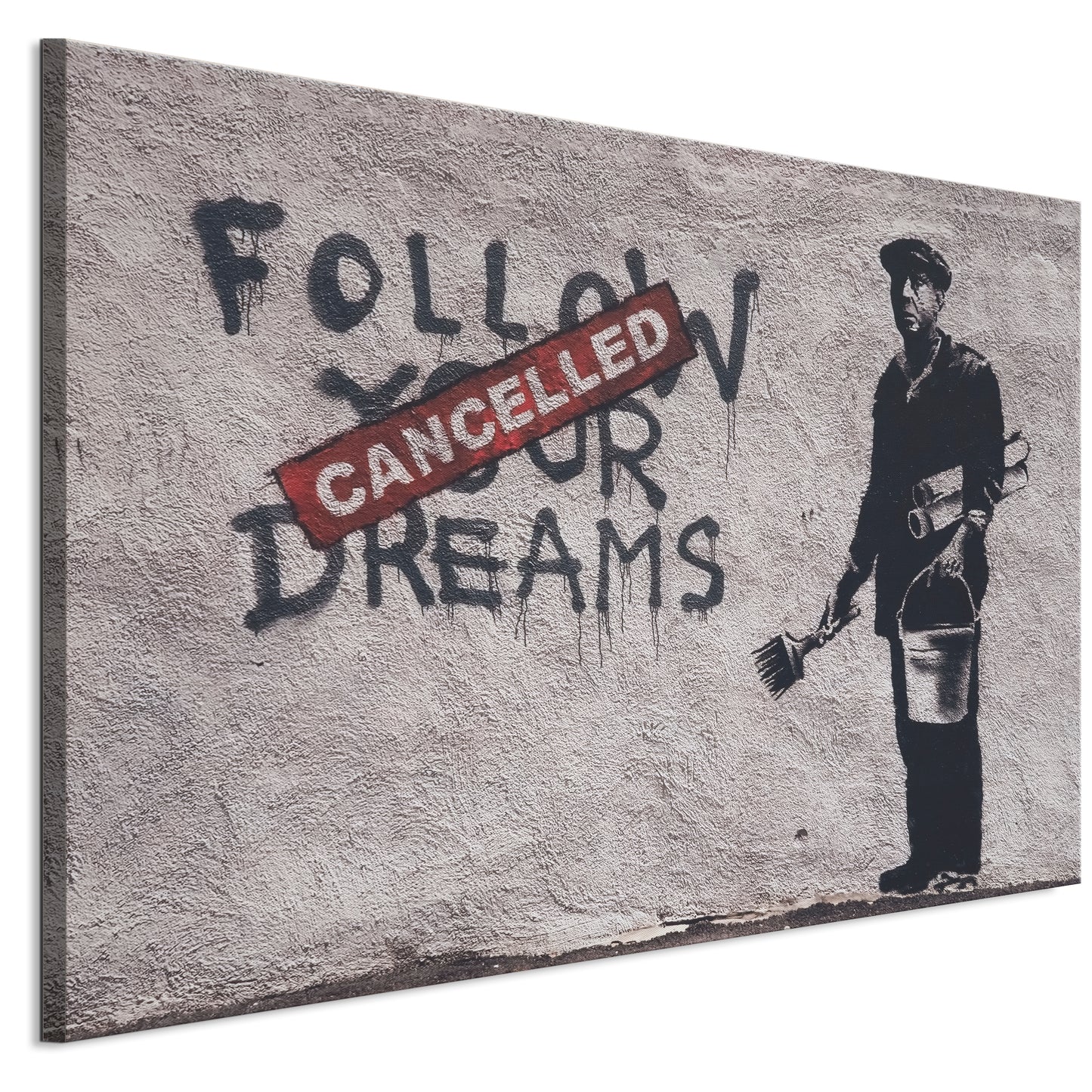 LUMASOUL Obraz 120x80 Wiele kolorów Banksy