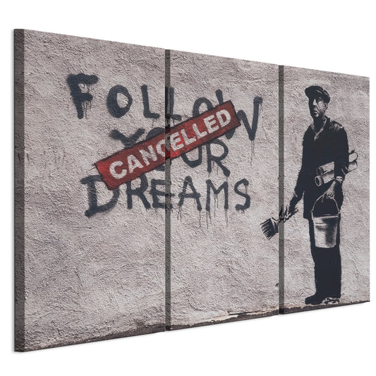 LUMASOUL Obraz 120x80 Wiele kolorów Banksy