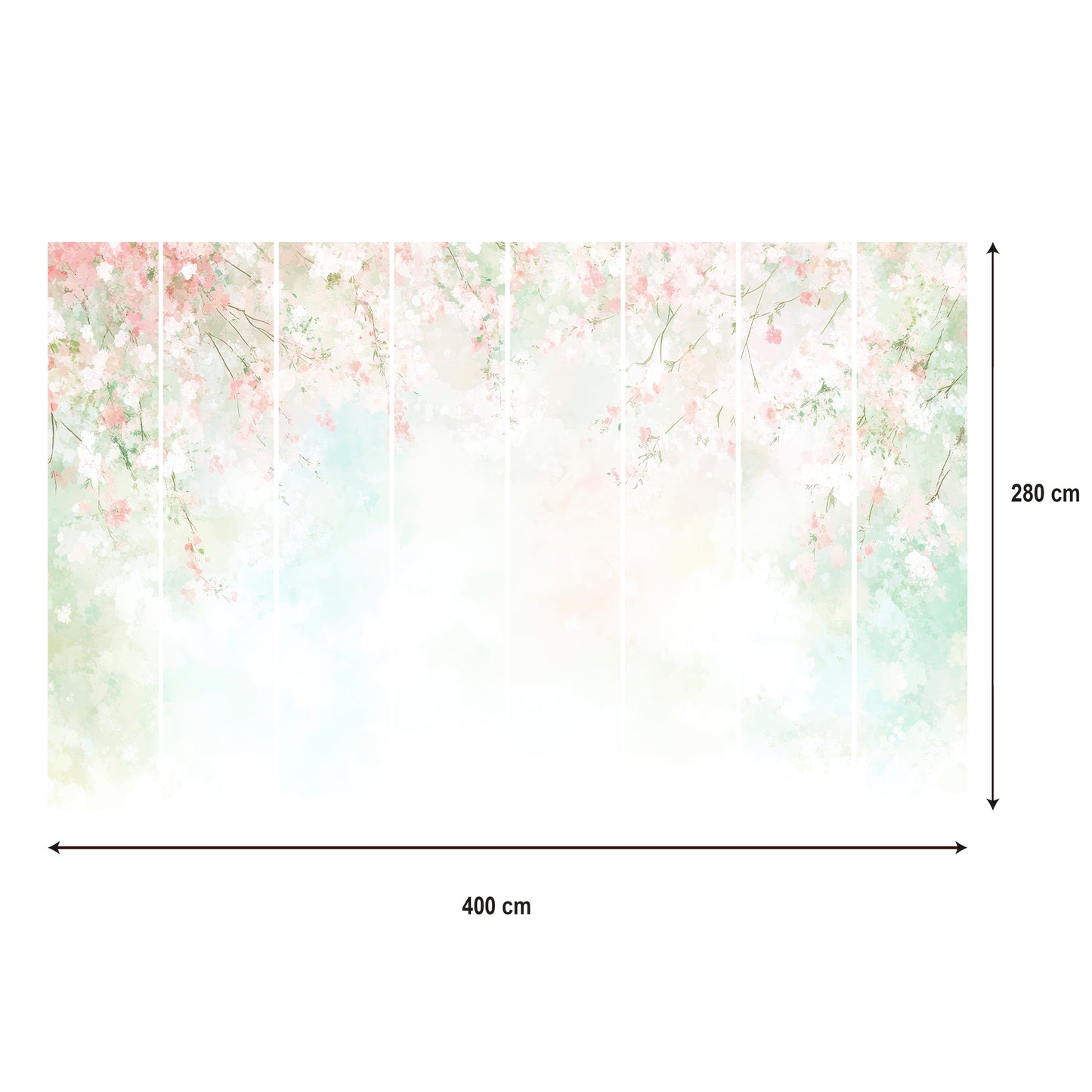 LUMASOUL Fototapeta Flizelina Rozmiar 100x70 Motyw Natura