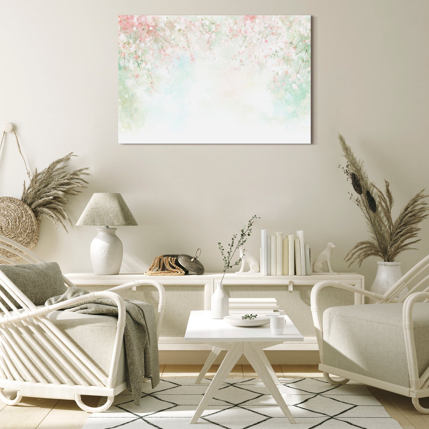 LUMASOUL Obraz 120x80 Kwiaty Eklektyczny