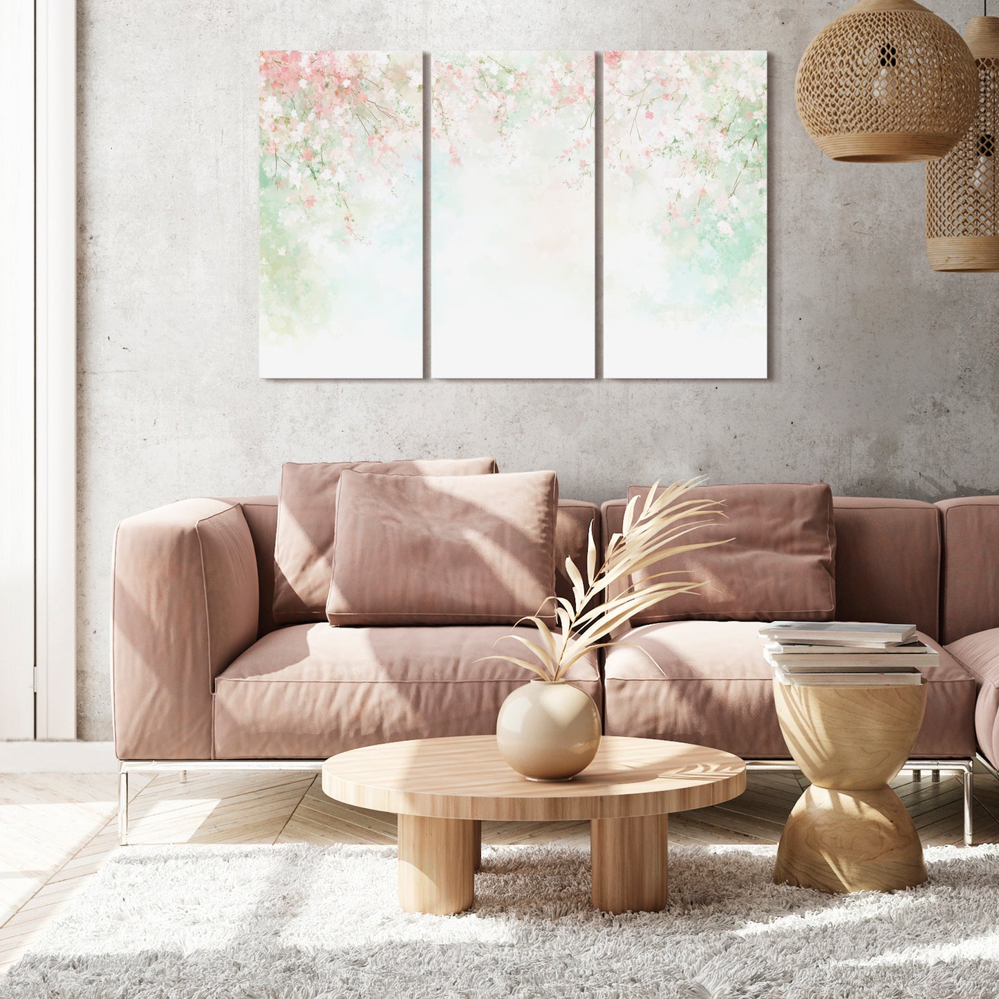 LUMASOUL Obraz 120x80 Kwiaty Eklektyczny