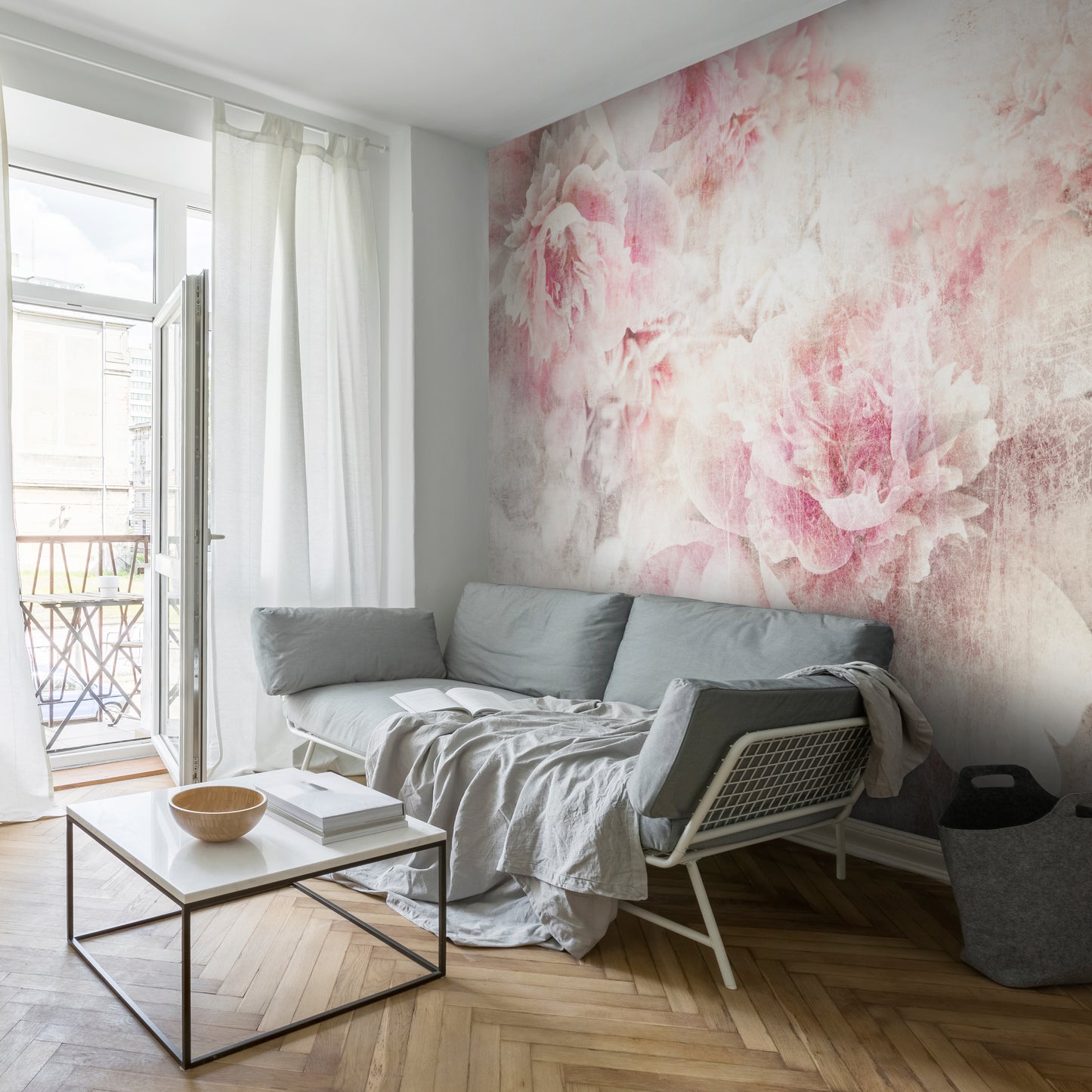 LUMASOUL Fototapeta Flizelina premium Rozmiar 100x70 Motyw KWIATY