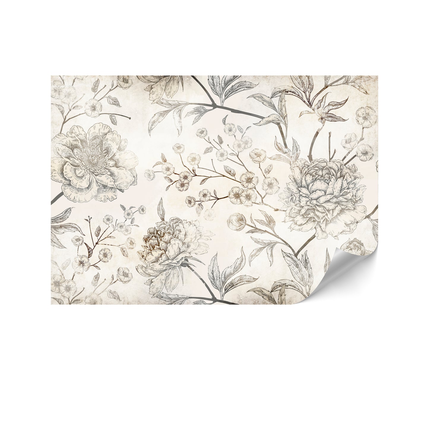 LUMASOUL Fototapeta Flizelina Rozmiar 100x70 Motyw KWIATY