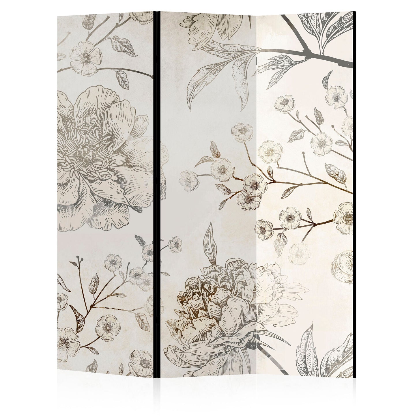 LUMASOUL Parawan kwiaty Rustykalny