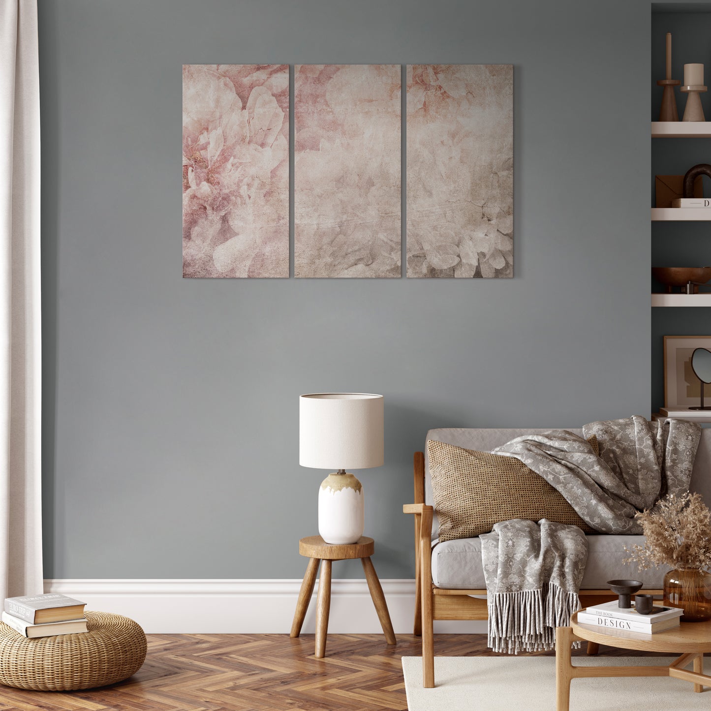 LUMASOUL Obraz 120x80 Kwiaty Glamour