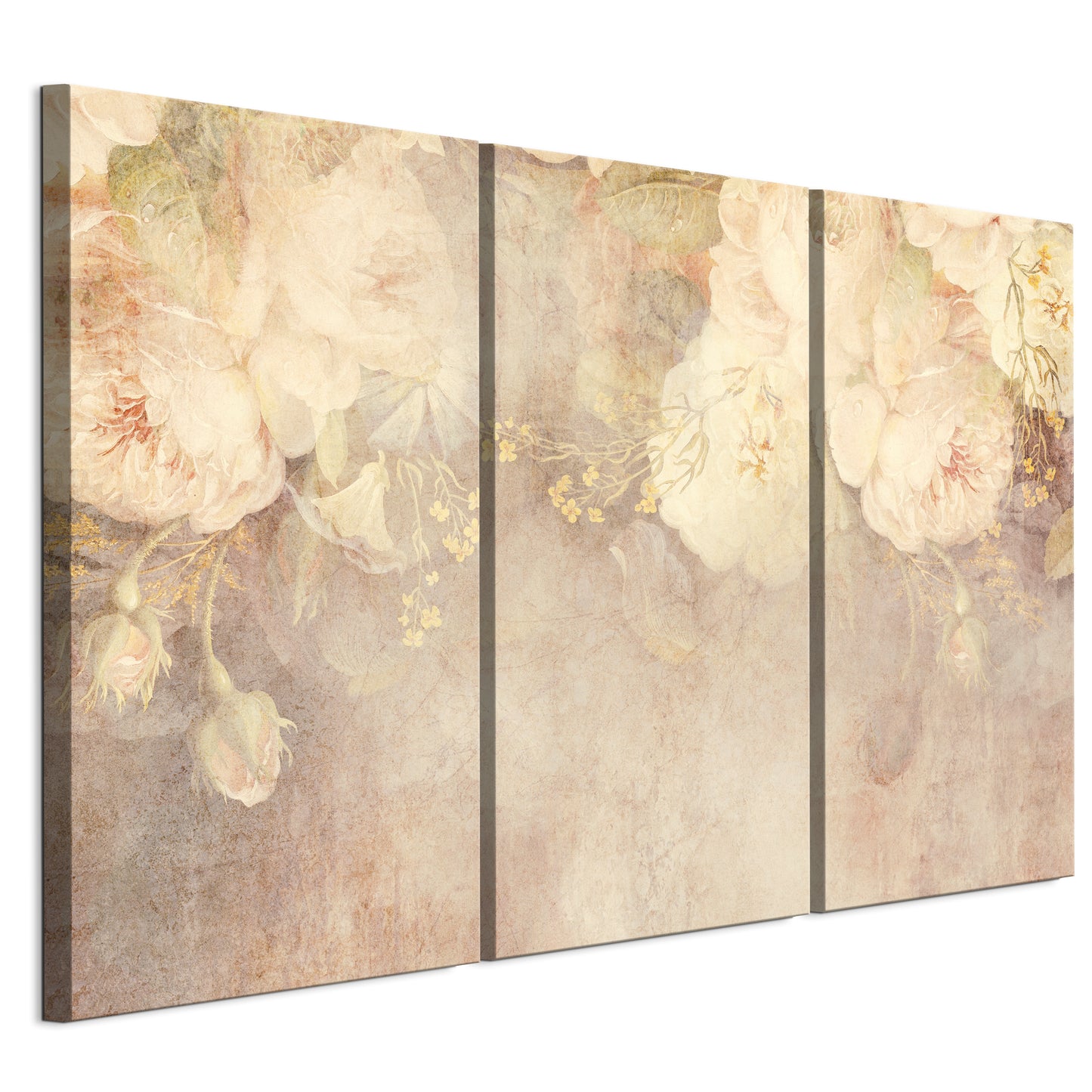 LUMASOUL Obraz 120x80 Kwiaty Rustykalny