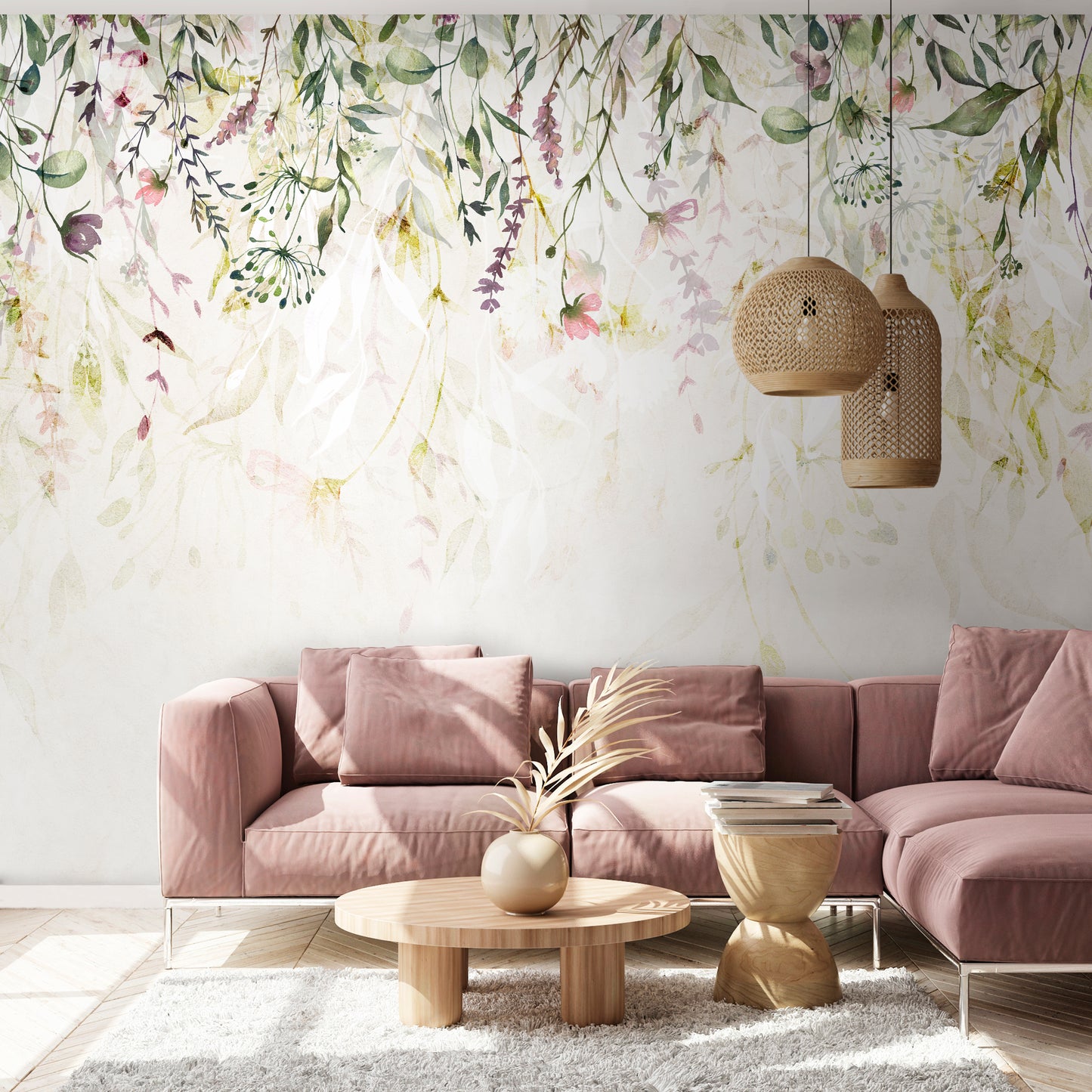 LUMASOUL Fototapeta Flizelina Rozmiar 100x70 Motyw KWIATY