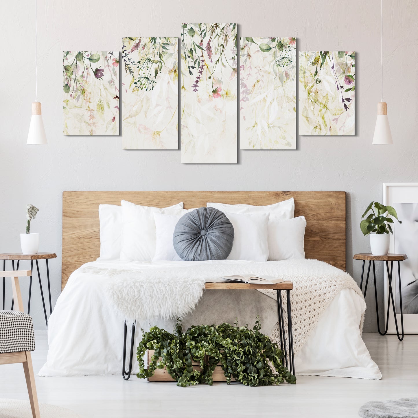 LUMASOUL Picture 100x50 Flowers Modern 