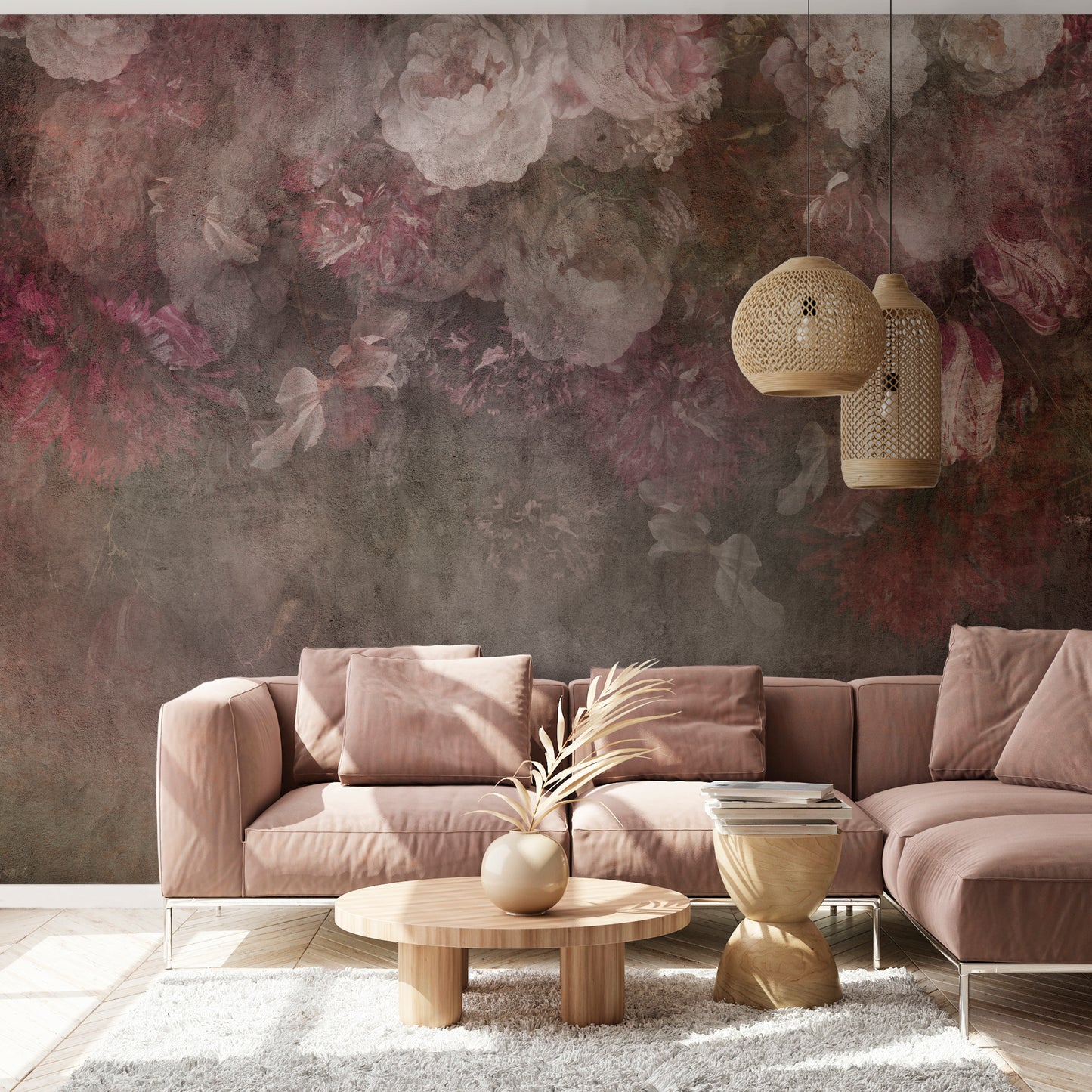 LUMASOUL Fototapeta Flizelina Rozmiar 100x70 Motyw KWIATY