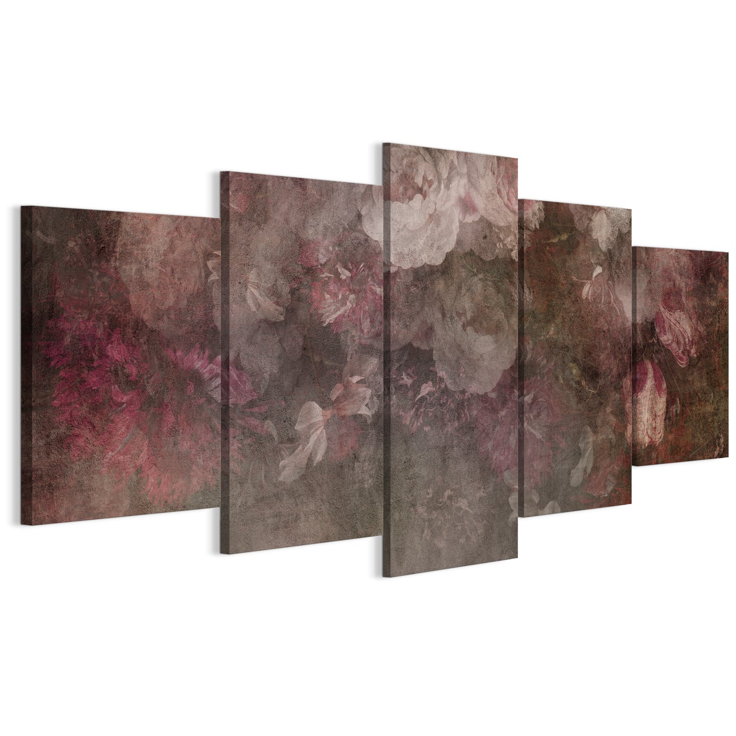 LUMASOUL Obraz 100x50 Kwiaty Rustykalny