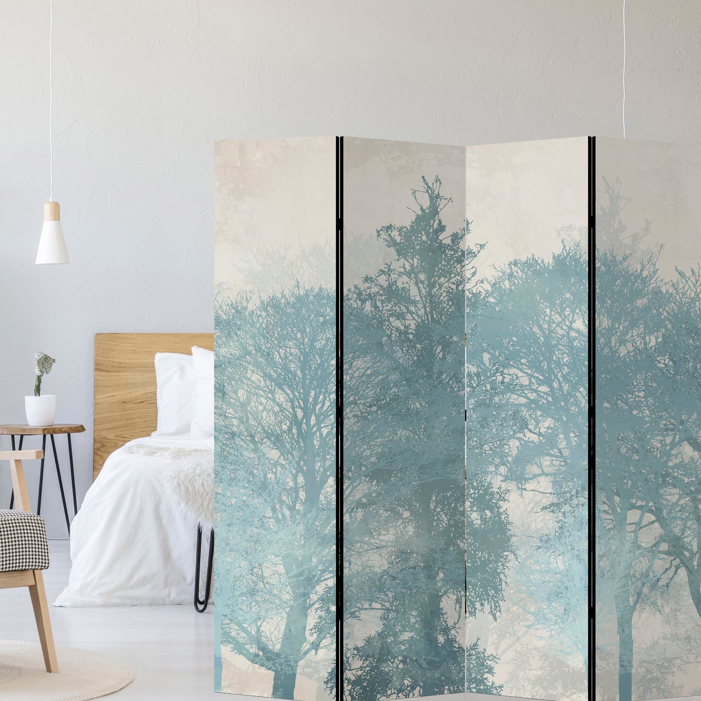 LUMASOUL One-sided screen 135x172 nature rustic
