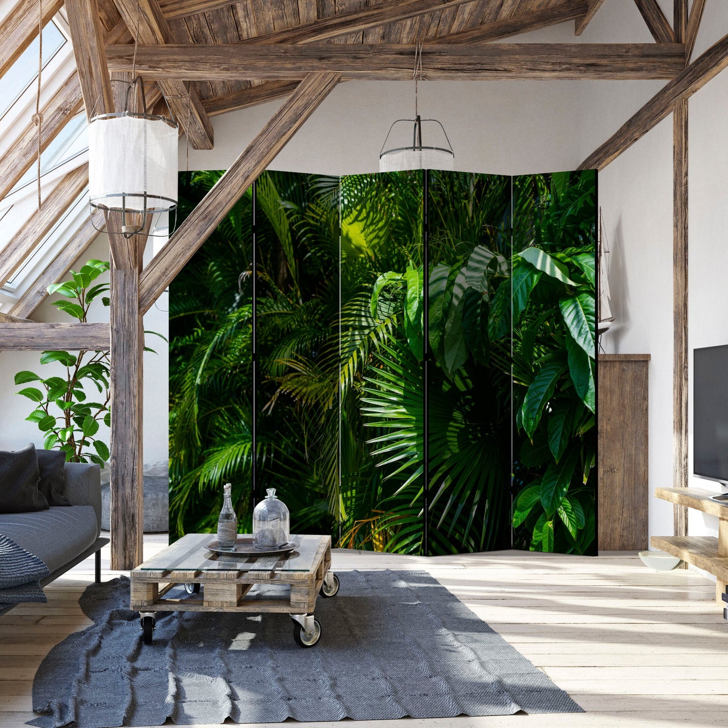 LUMASOUL Parawan natura Jungle