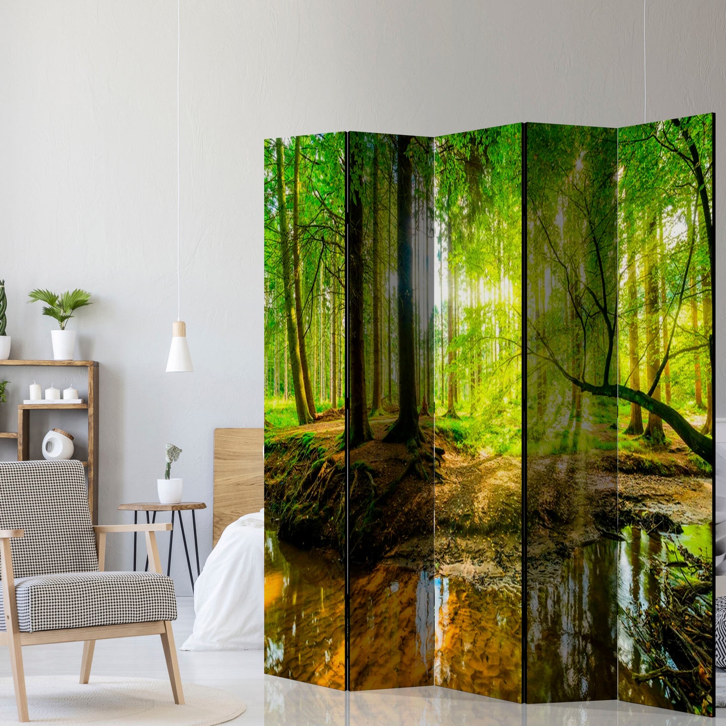 LUMASOUL Parawan natura Eklektyczny