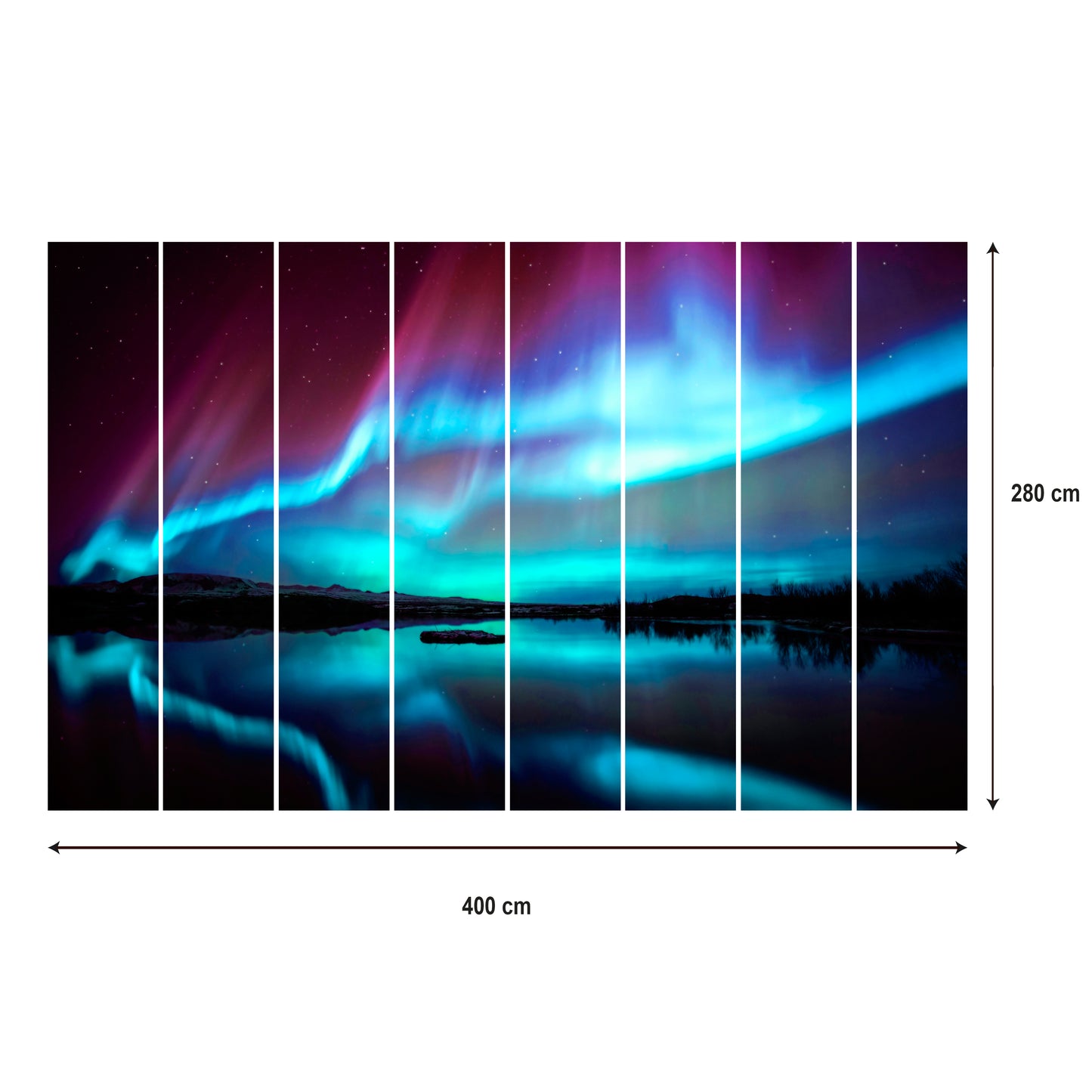 LUMASOUL Fototapeta Flizelina premium Rozmiar 100x70 Motyw NATURA