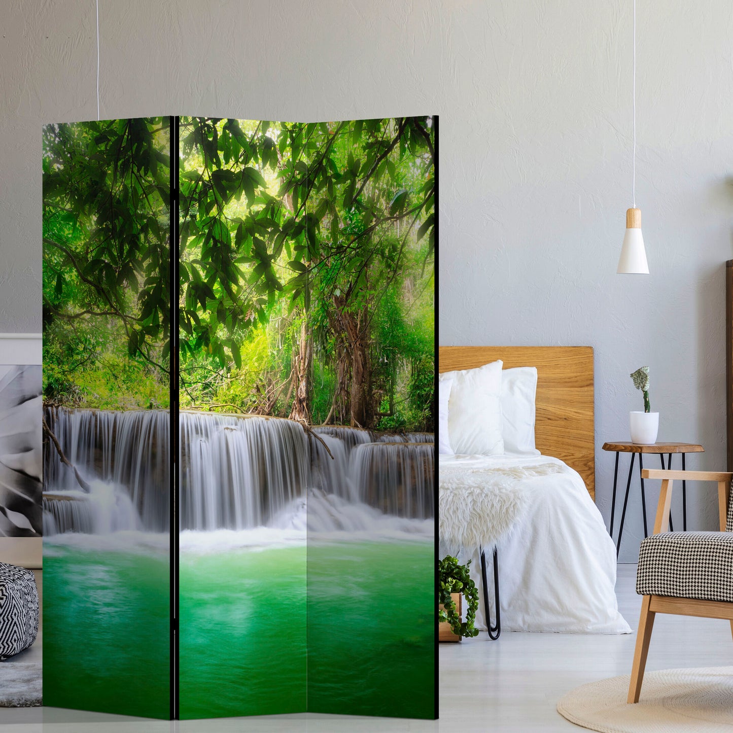 LUMASOUL Parawan natura Eklektyczny