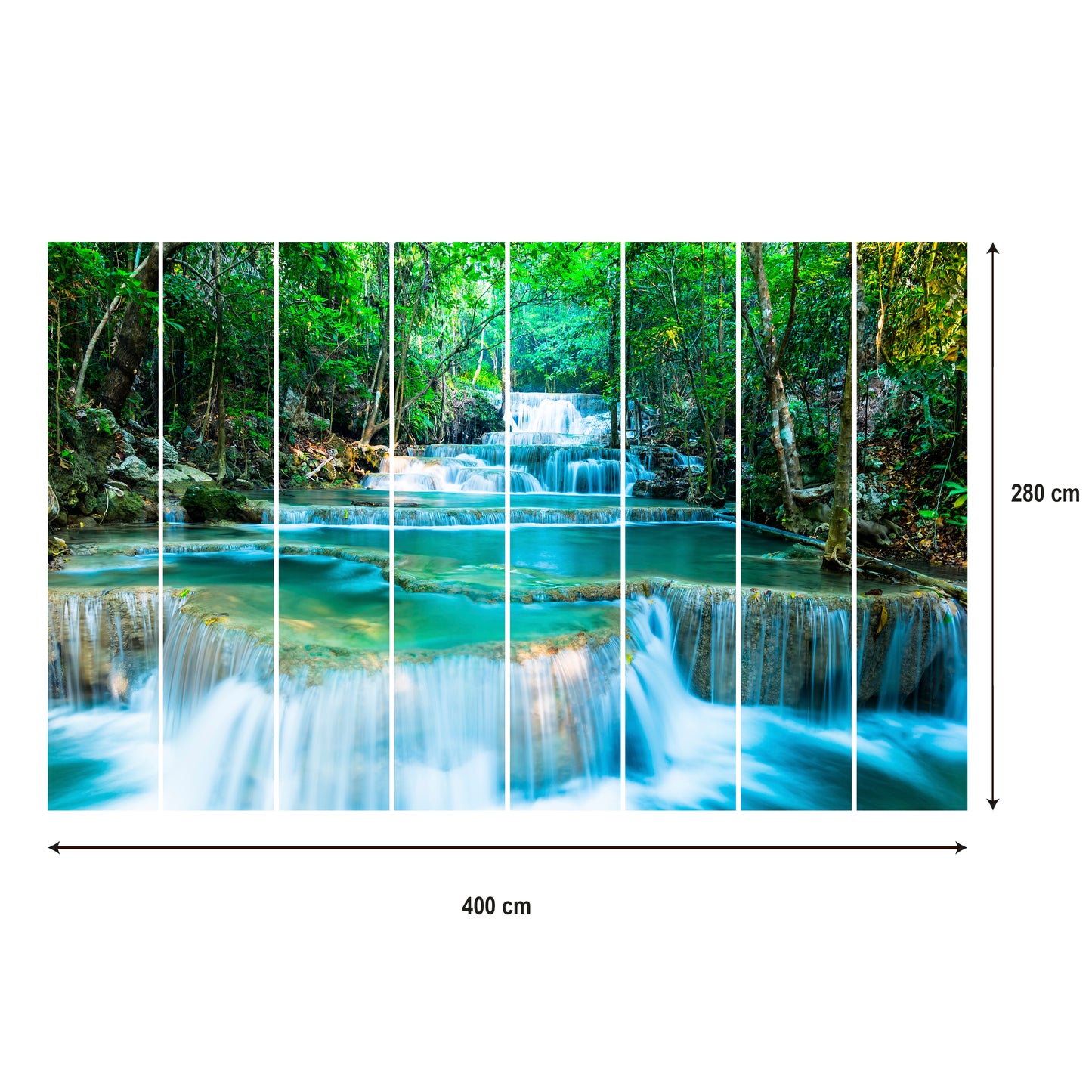 LUMASOUL Fototapeta Flizelina Rozmiar 100x70 Motyw Natura