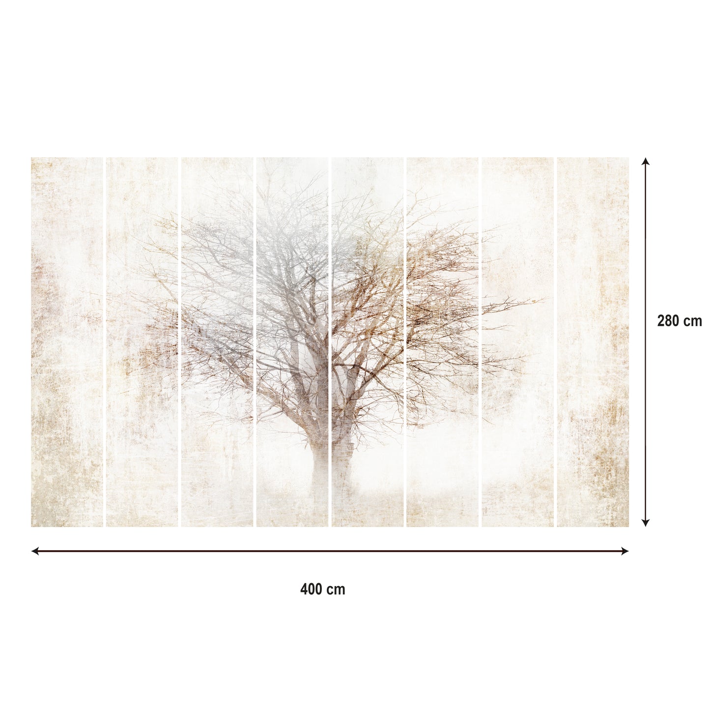 LUMASOUL Fototapeta Flizelina Rozmiar 100x70 Motyw Natura