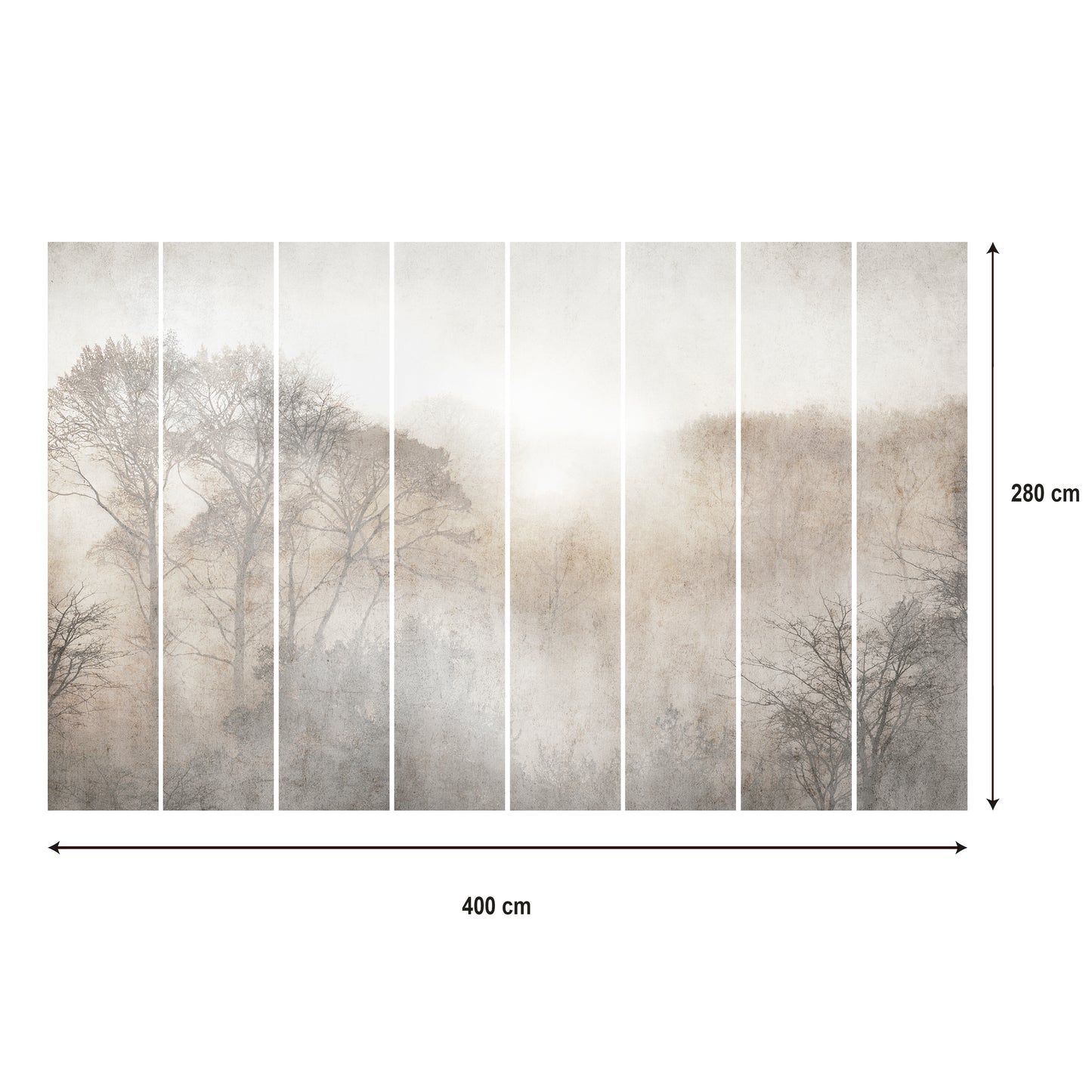 LUMASOUL Fototapeta Flizelina Rozmiar 100x70 Motyw NATURA