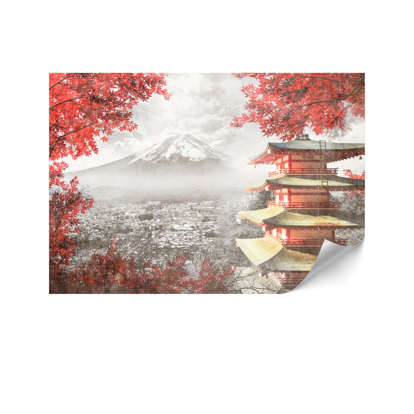 LUMASOUL Fototapeta Flizelina Rozmiar 100x70 Motyw Natura