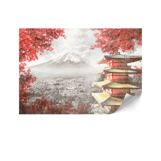 LUMASOUL Fototapeta Flizelina Rozmiar 100x70 Motyw Natura