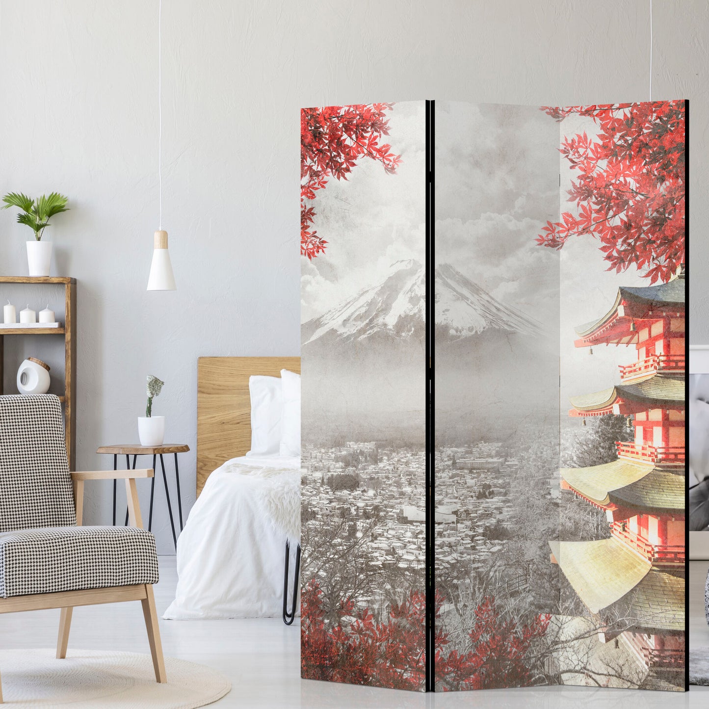 LUMASOUL Double-sided screen 135x172 nature Asian