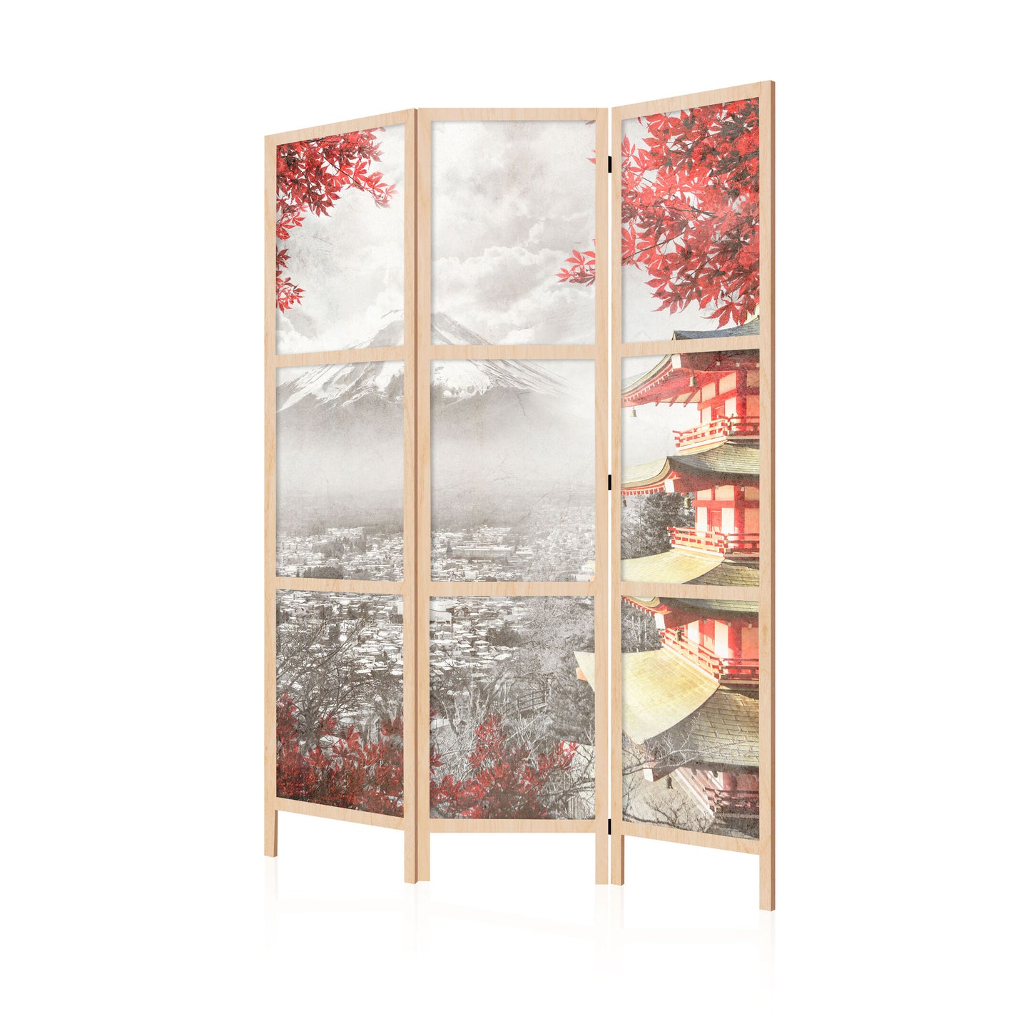 LUMASOUL Double-sided screen 135x172 nature Asian