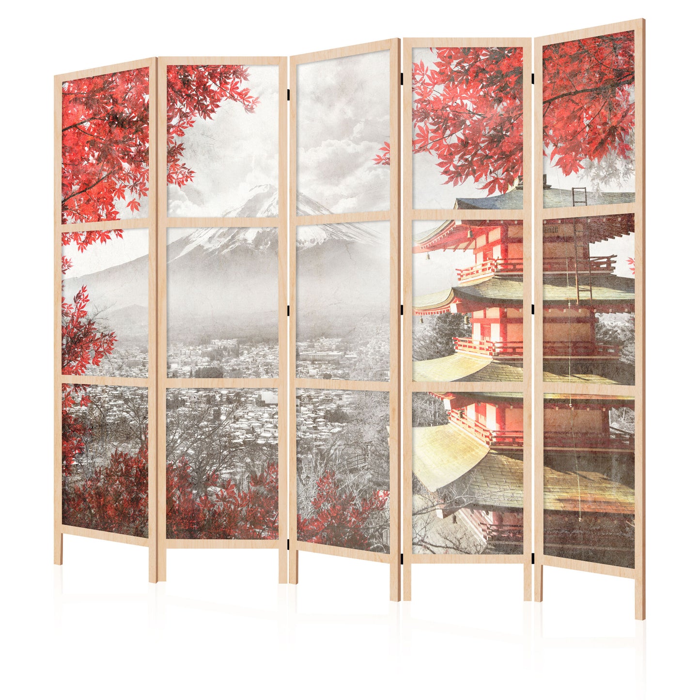 LUMASOUL Double-sided screen 135x172 nature Asian