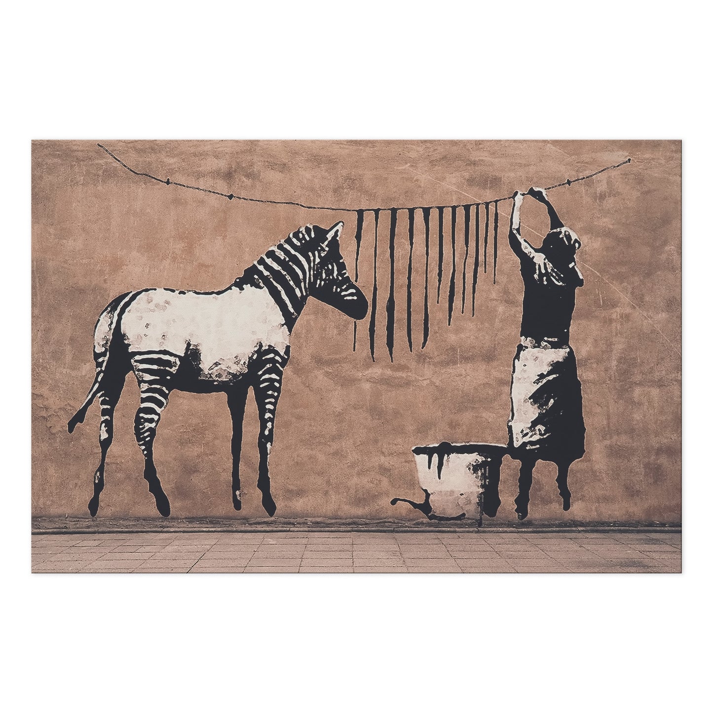 LUMASOUL Obraz 120x80 Natura Banksy