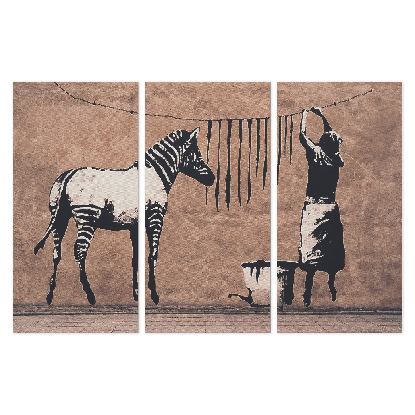 LUMASOUL Obraz 120x80 Natura Banksy