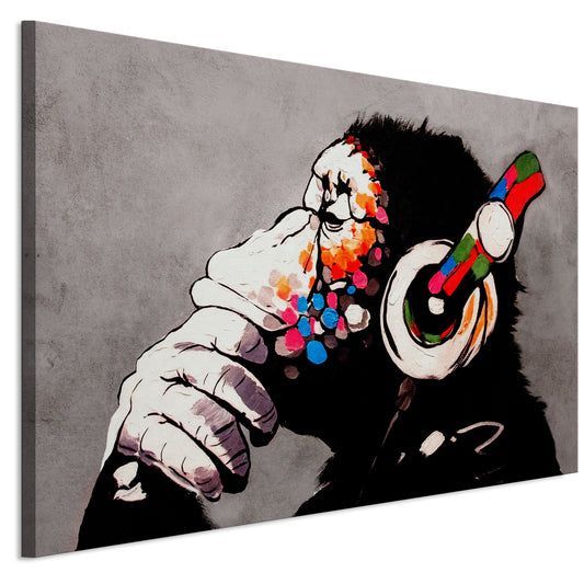 LUMASOUL Obraz 120x80 Wiele kolorów Banksy