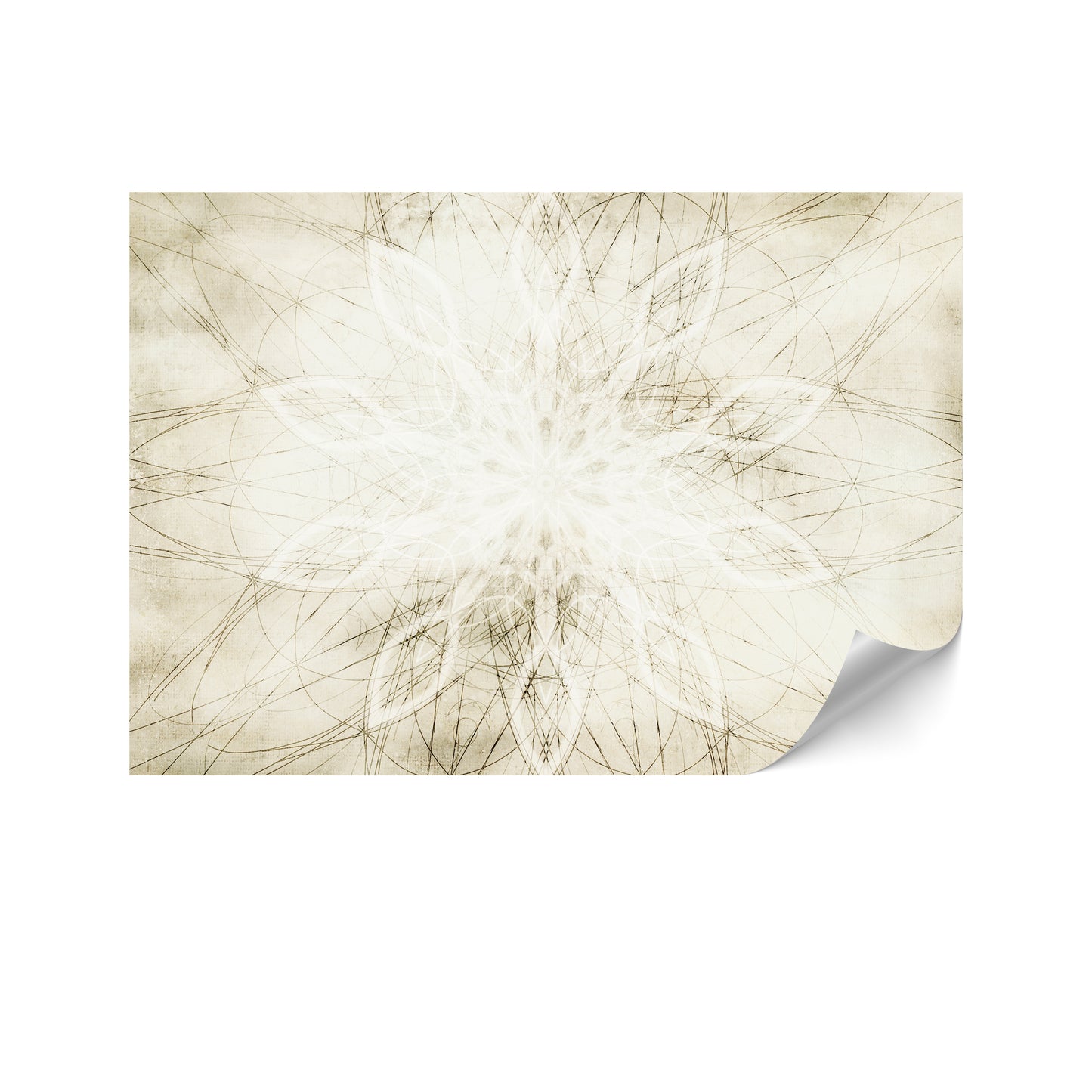 LUMASOUL Photo Wallpaper 100x70 Backgrounds and Patterns Indian-Boho 