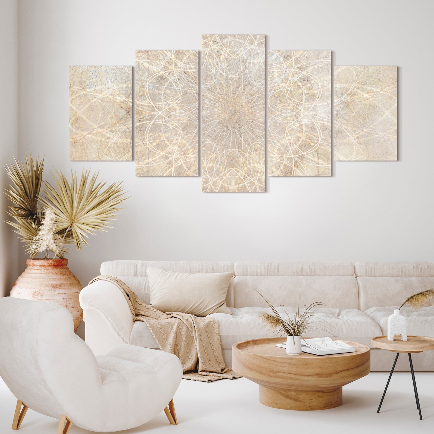 LUMASOUL Picture 100x50 Backgrounds and Patterns Indian-Boho 