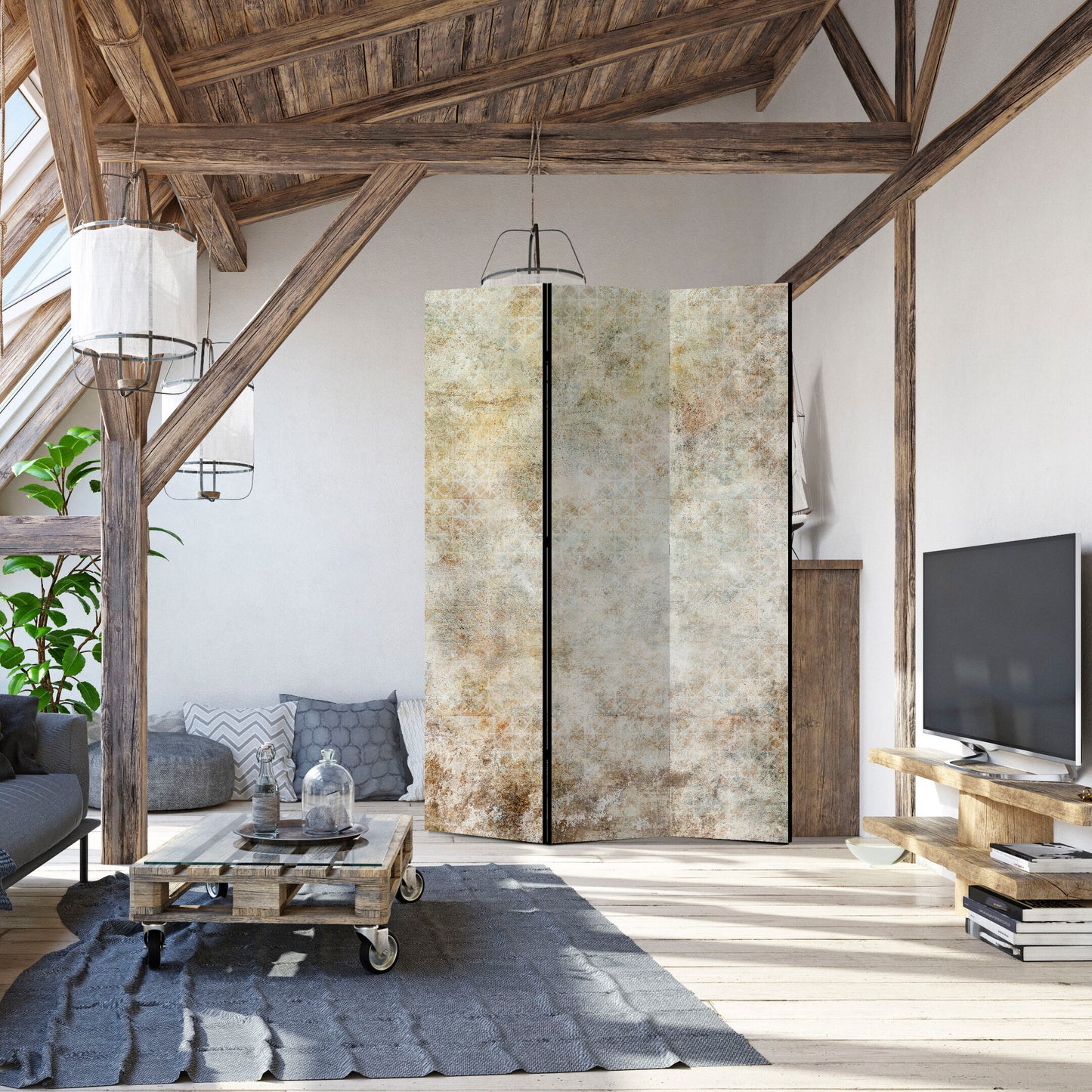 LUMASOUL Parawan tła i desenie Industrialny