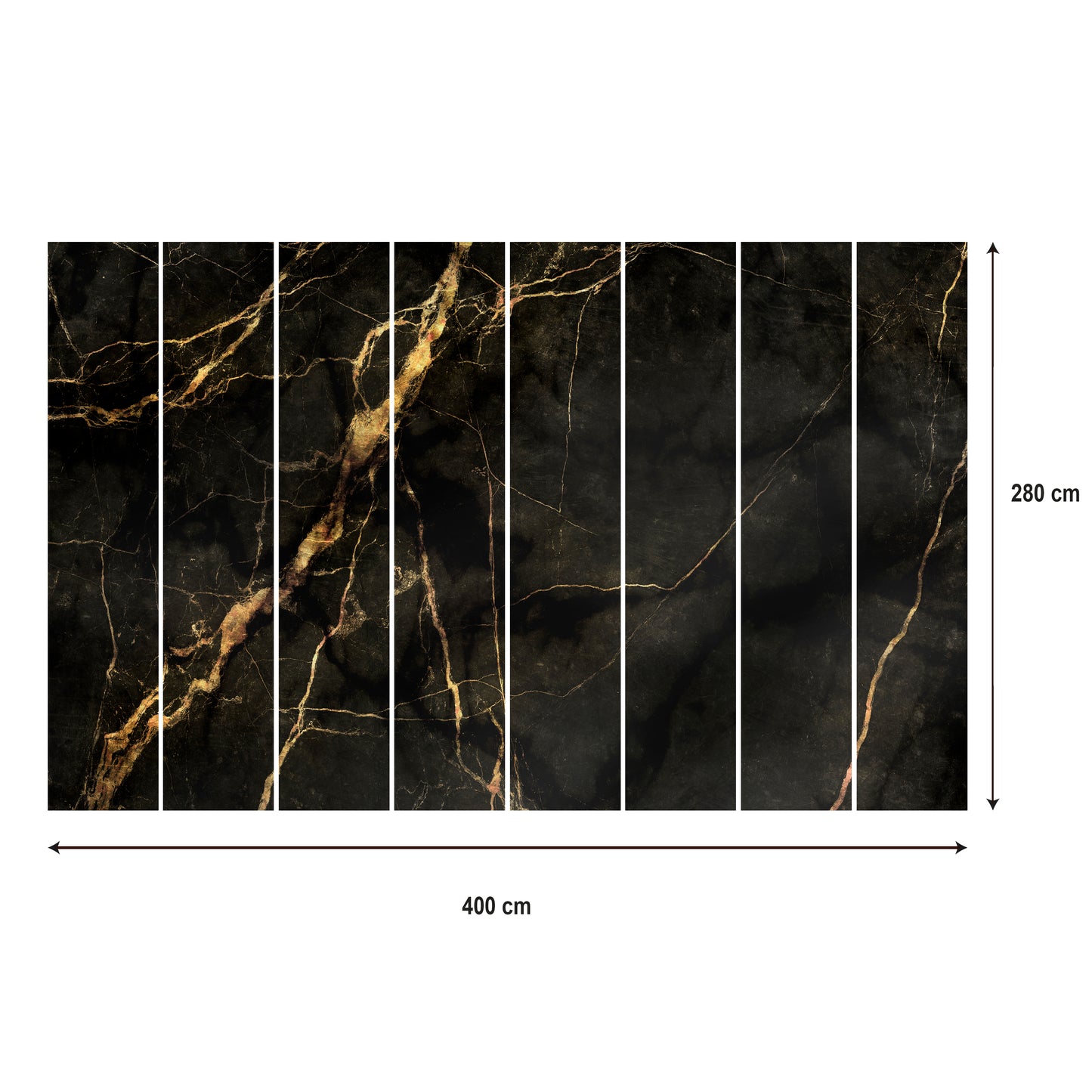 LUMASOUL Fototapeta Flizelina premium Rozmiar 100x70 Motyw TŁA I DESENIE