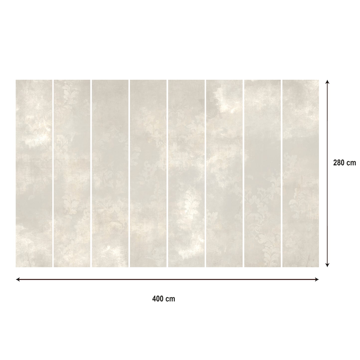 LUMASOUL Fototapeta Flizelina Rozmiar 100x70 Motyw TŁA I DESNIE