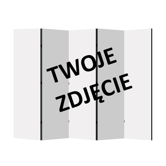 LUMASOUL Parawan 5-częściowy 225x172 cm z Twoim własnym wzorem